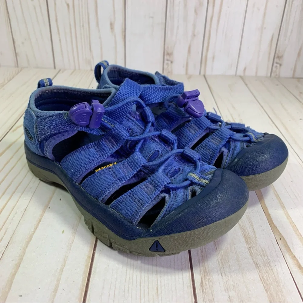 Keen Kids Blue Purple Waterproof Sport Sandals